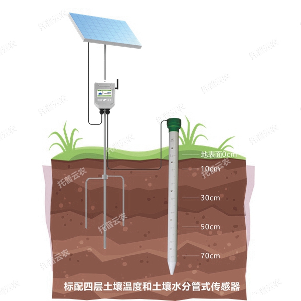 管式土壤水分測量儀：實時監(jiān)測，研究土壤含水率變化